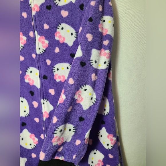 Sanrio HELLO KITTY Onezie- Size XL/16 kids- fits womens XS- 2013 - Picture 5 of 7